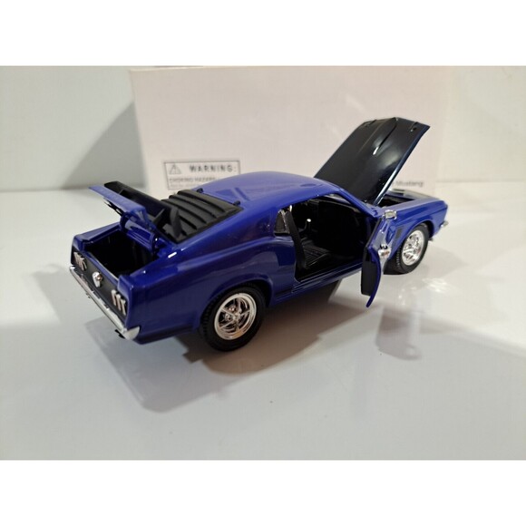 Arko 06900 1:32 Die Cast 1969 Ford Mustang Boss 302 Muscle Car w/Box - Picture 8 of 13